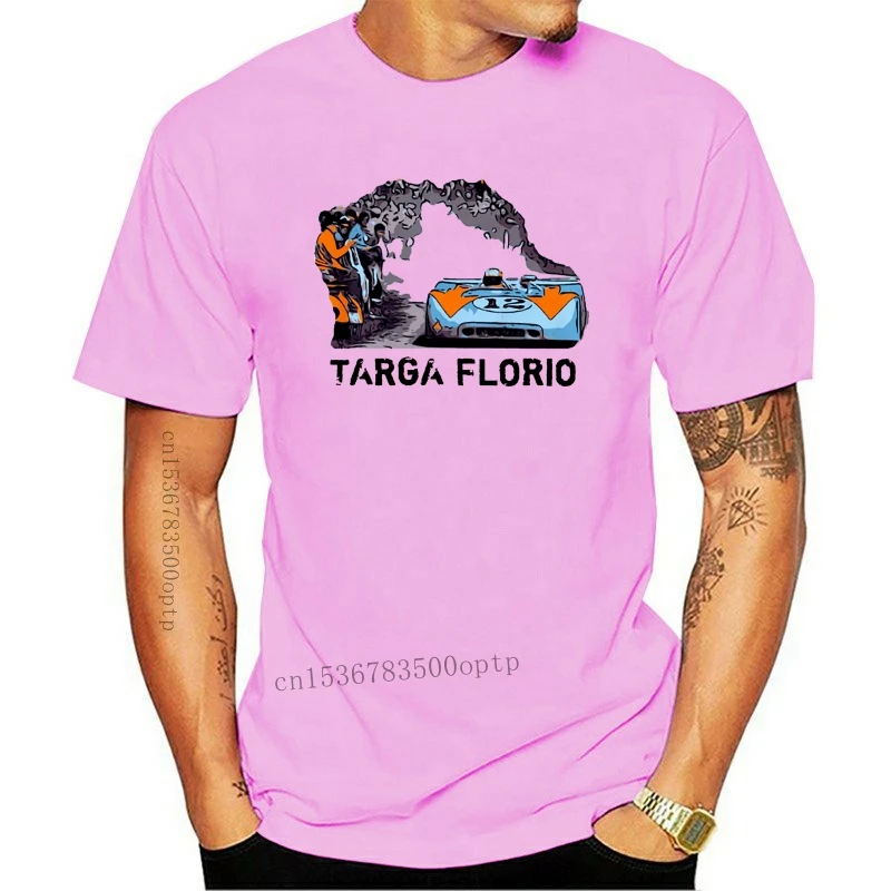 

New 2021 Printed Men T Shirt Cotton Short Sleeve TARGA FLORIO RACE T-Shirt Women tshirt