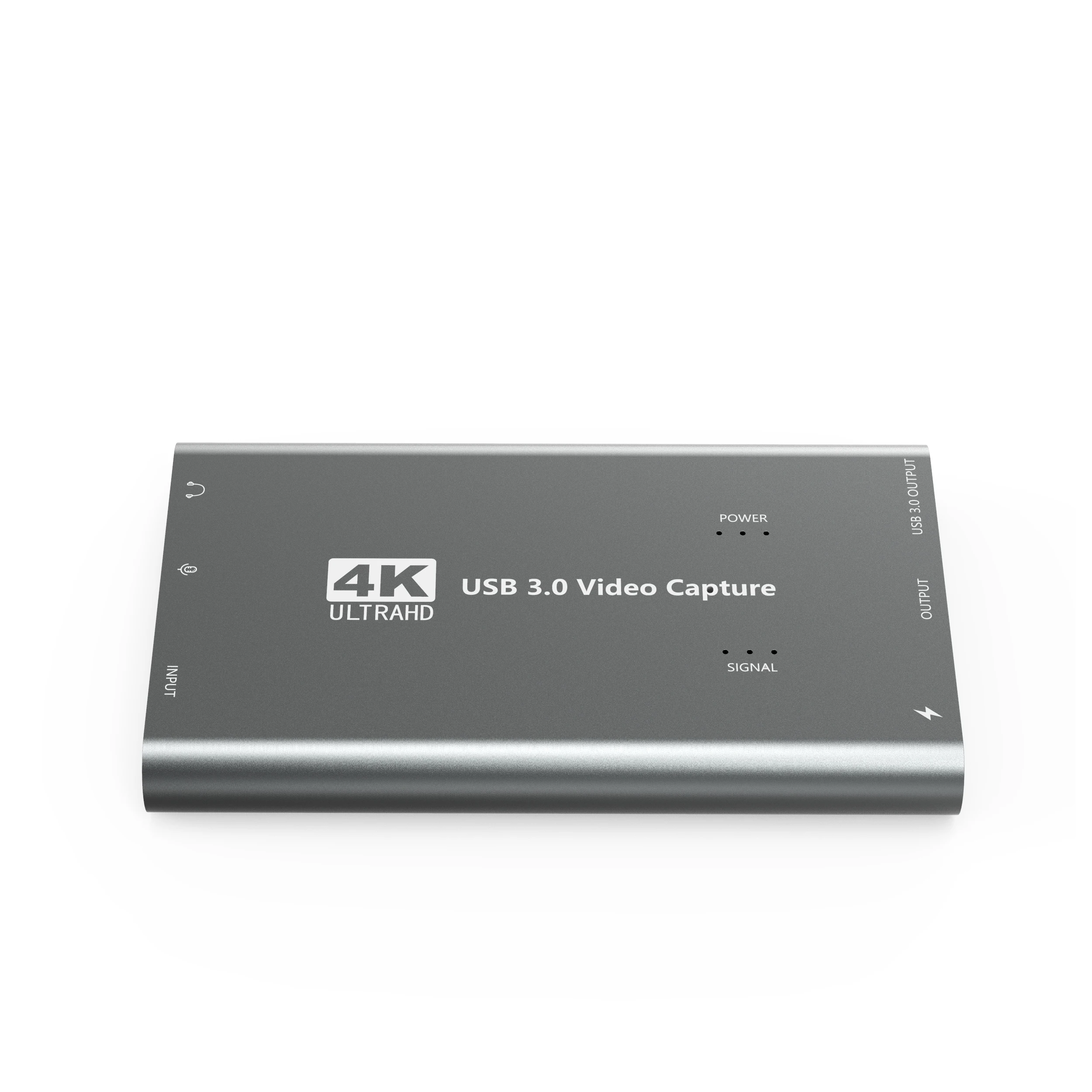 USB 4K 60 Гц HDMI-совместимая карта видеозахвата 1080P для записи игр пластина прямой