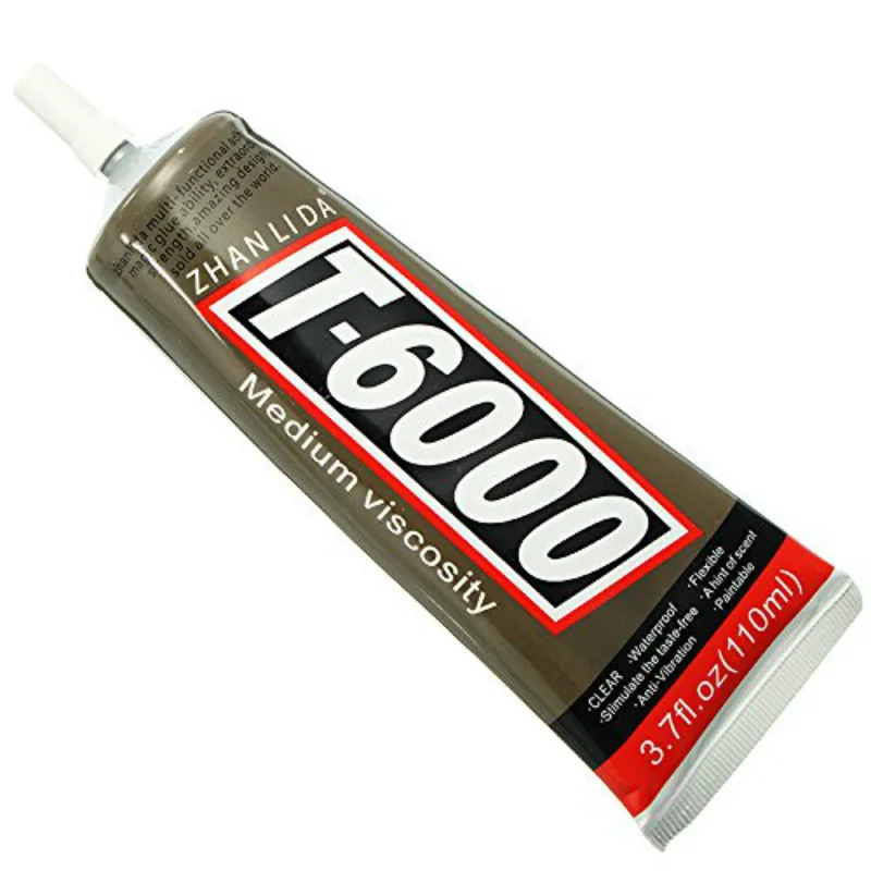 Высокое качество 25 мл T6000 супер жидкий сенсорный экран сильный Клей Ткань Авто