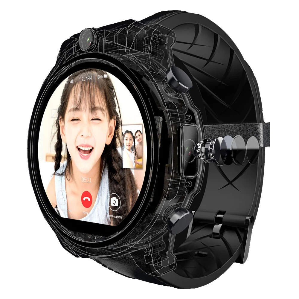 

WIFI/GPS/LTE/WCAMA/GSM/SIM Connected 4G Android 7.1 Smart Phones Watch New Arrivals 2019
