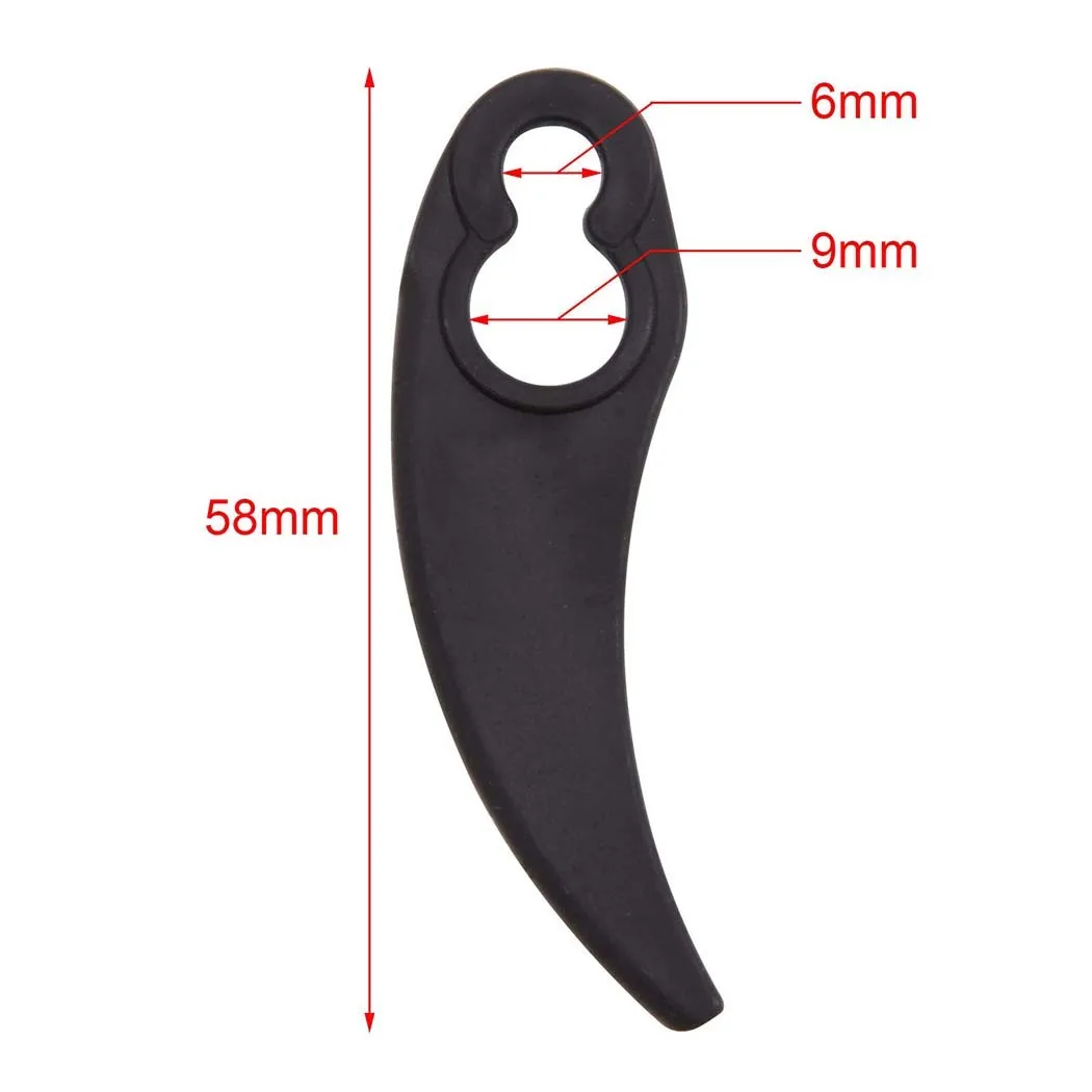 

Strimmer Trimmer Blade Plastic Cutting Blade Replacement For Power Devil Lawn Mower Parts For Power & Powerbase Hover Mowers