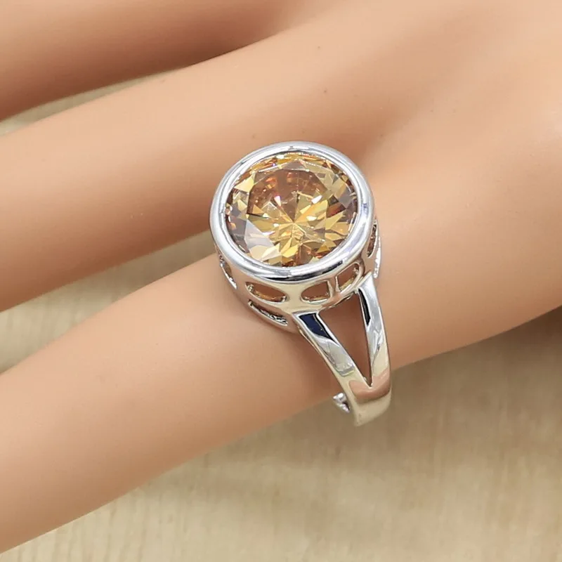 Комплект из колье серёг кольца и браслета | Украшения аксессуары