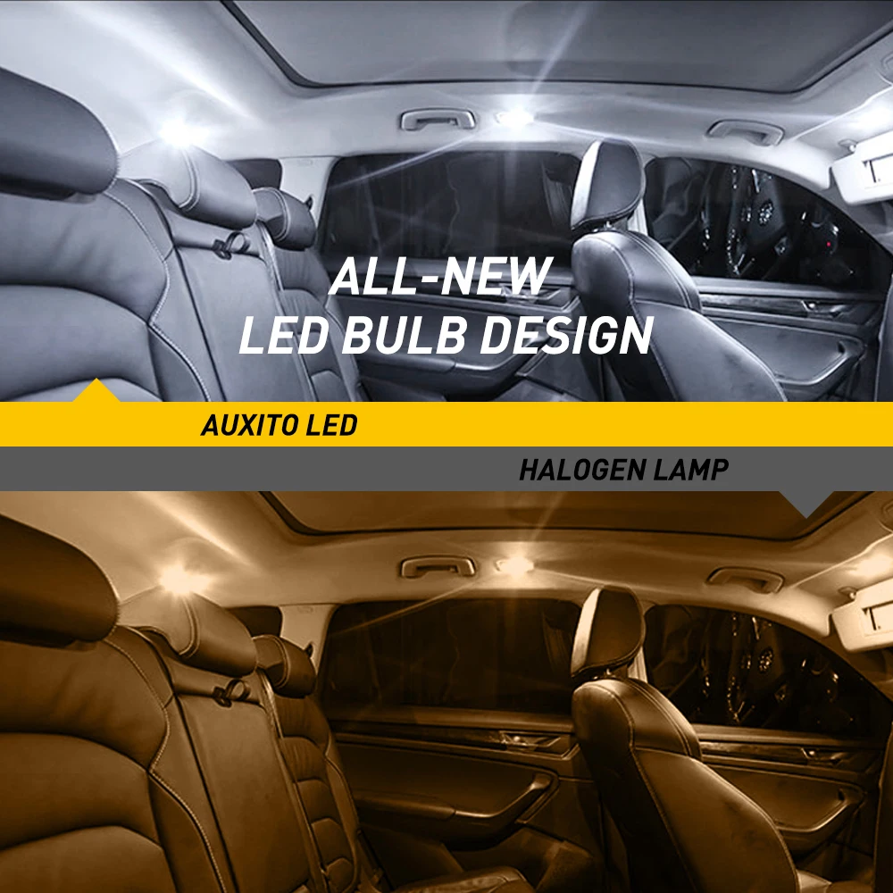 Светодиодная лампа T10 Led W5W 194 168 для салона автомобиля верхнее освещение чтения