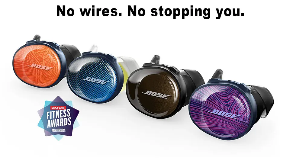 Bose SoundSport Free True беспроводные Bluetooth наушники TWS спортивные наушники водонепроницаемые наушники гарнитура с микрофоном