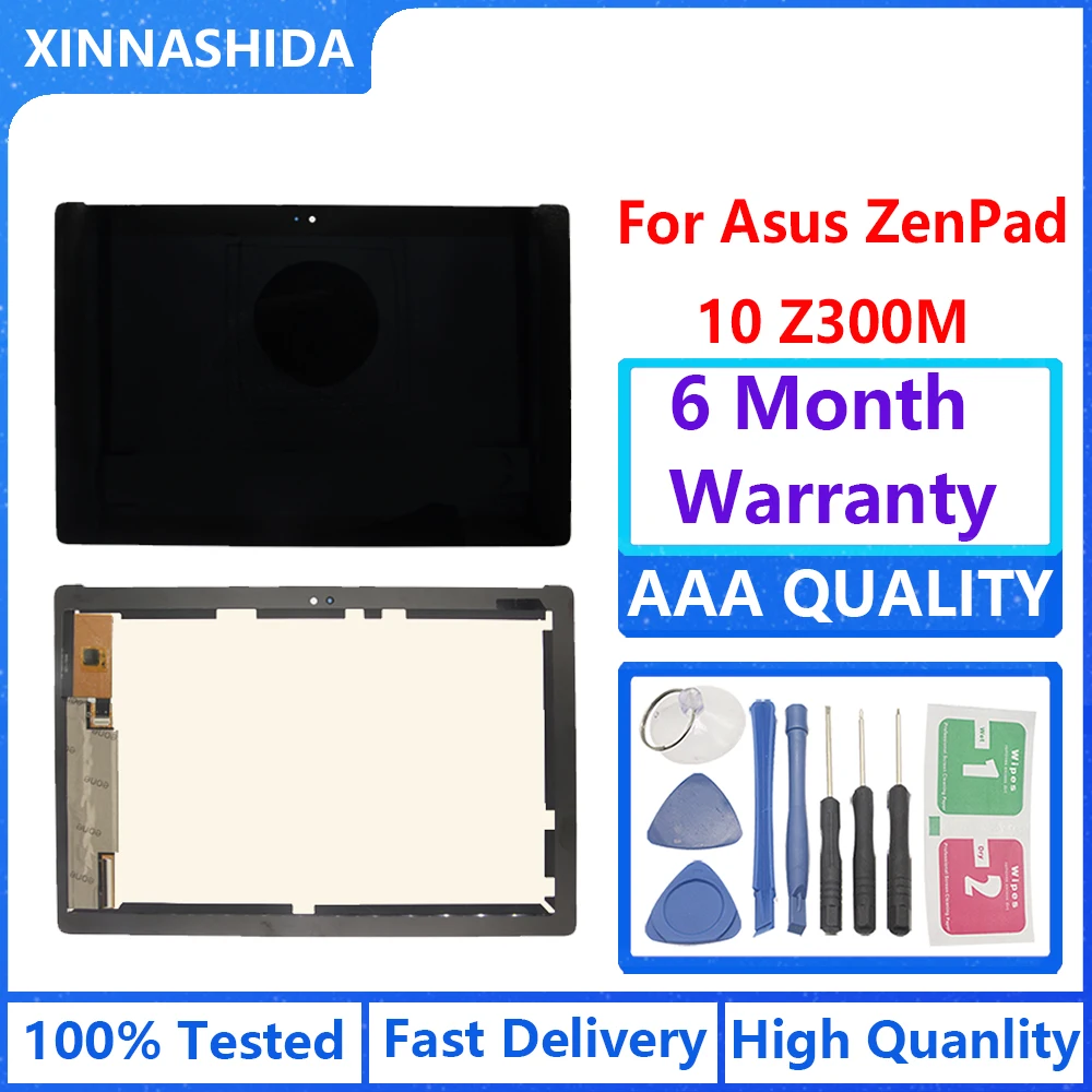 ЖК-дисплей и сенсорный экран в сборе для ASUS Zenpad 10 Z300M Z301M Z301ML Z301MF Z301MFL - купить по