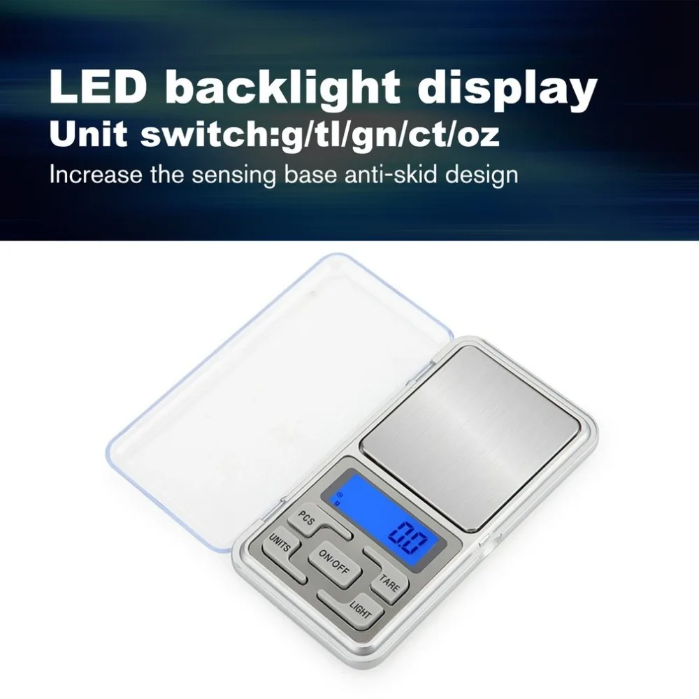 Весы цифровые точные для ювелирных изделий электронные мини весы золота серебра