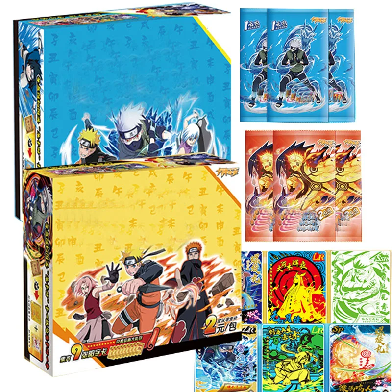 Открытки Наруто Детские карты игры с буквами коллекция периферийных персонажей