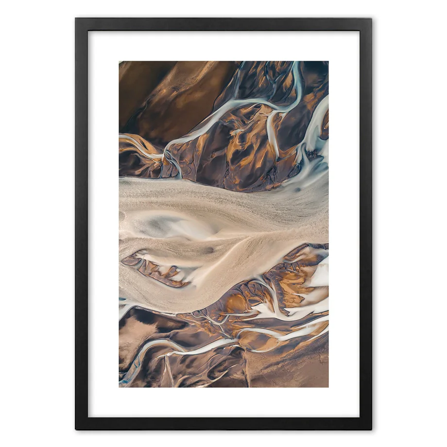 Речной пейзаж абстрактные настенные художественные обои живопись картинки для