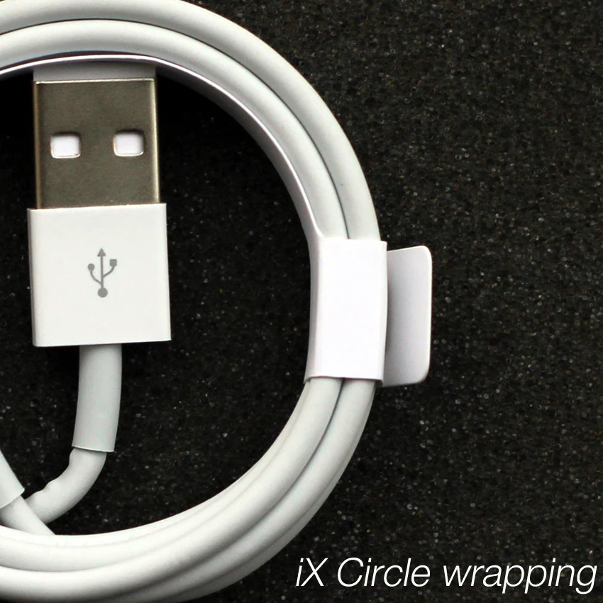 10 шт./лот od3.0 мм 1 м usb кабель для зарядки упрощенный E75 чип USB кабель синхронизации данных для iPhone