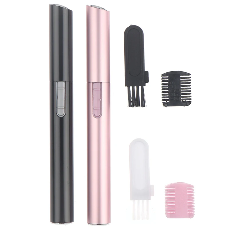Practical Electric Face Eyebrow Scissors Hair Trimmer Mini Portable Women Body Shaver Remover Blade Razor Epilator 2 Colors | Красота и