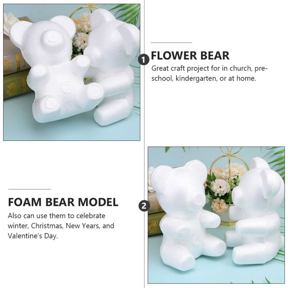 

5 Pcs Valentine's day DIY Modelling Bear Mould (20cm Sitting Bear)