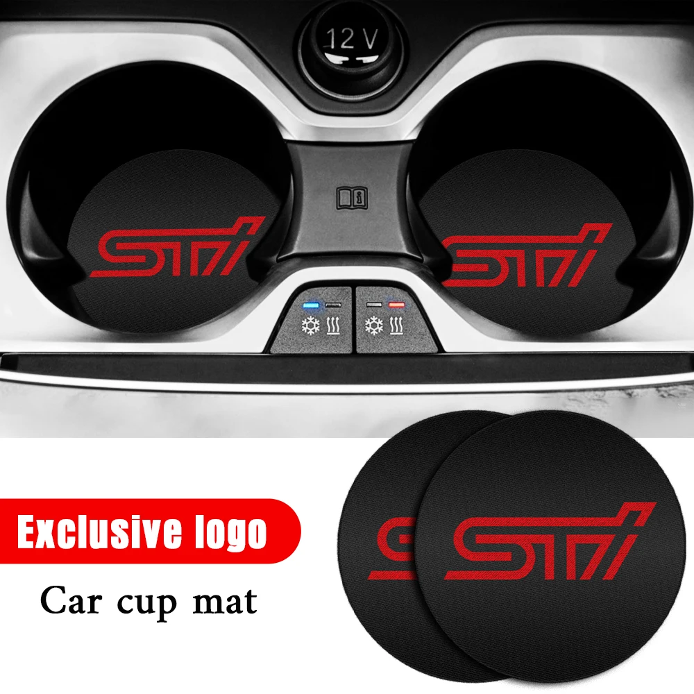 Автомобильный Противоскользящий коврик держатель для стаканов бутылок Subaru Forester