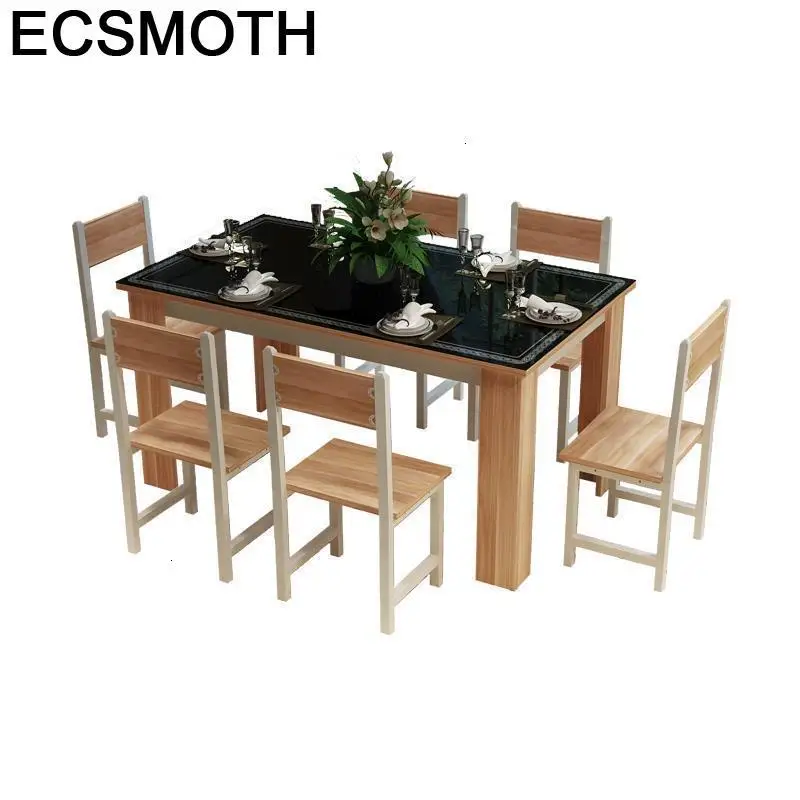 Комната A Langer Comedor Meja Makan Redonda Escrivaninha набор Comedores Mueble обеденный деревянный стол Mesa De