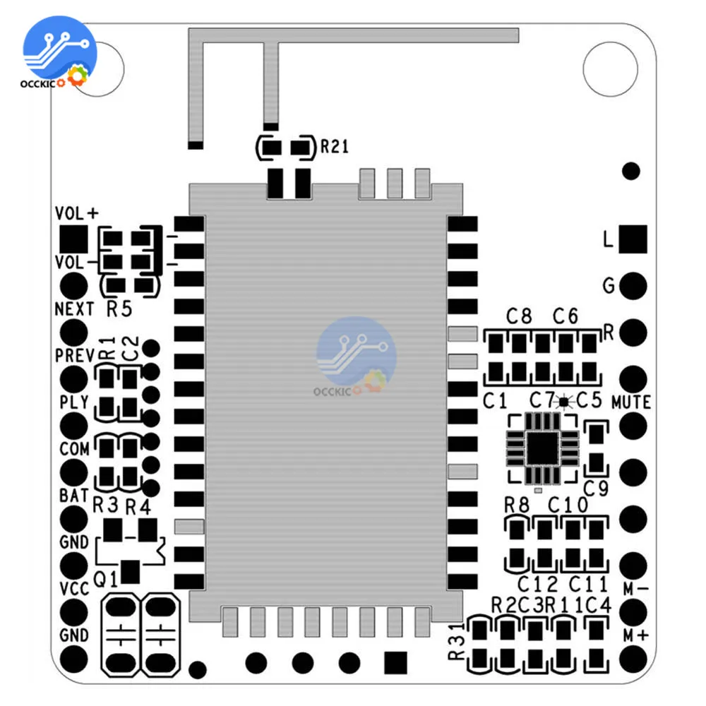 CSRA64215 Bluetooth 4 2 аудио модуль DC 5V изолированный без потерь музыка Hifi приемник плата