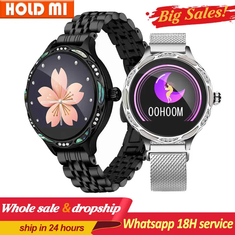 Женские Смарт часы M9 водонепроницаемые IP68 с алмазным спортивным трекером