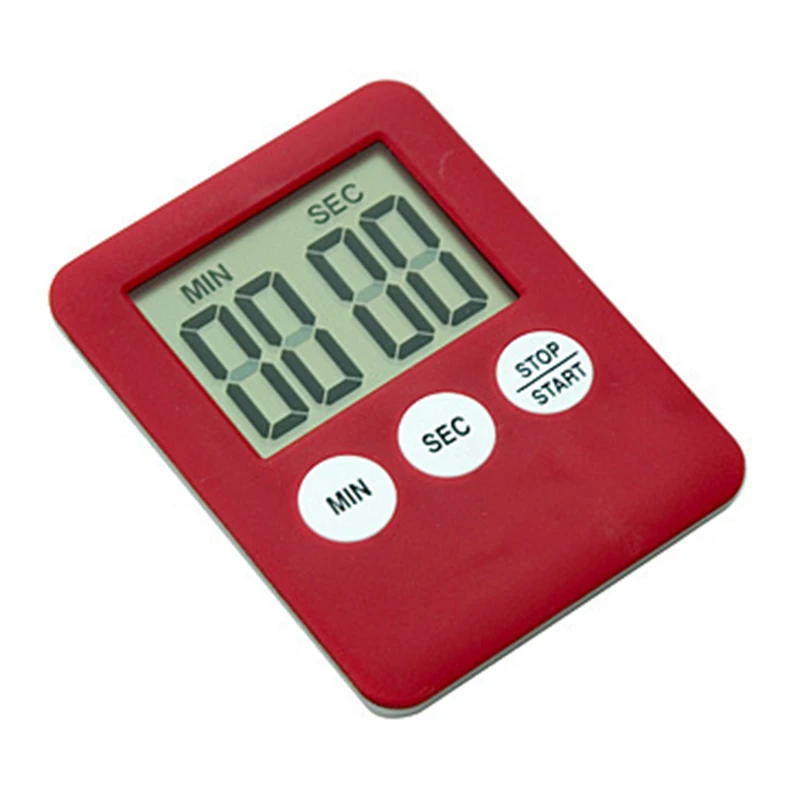 

Precise Digital Bathroom Shower Wall Clock Timer With Alarm waterproof Timer LCD screen display Kitchen timer Loud Alarm