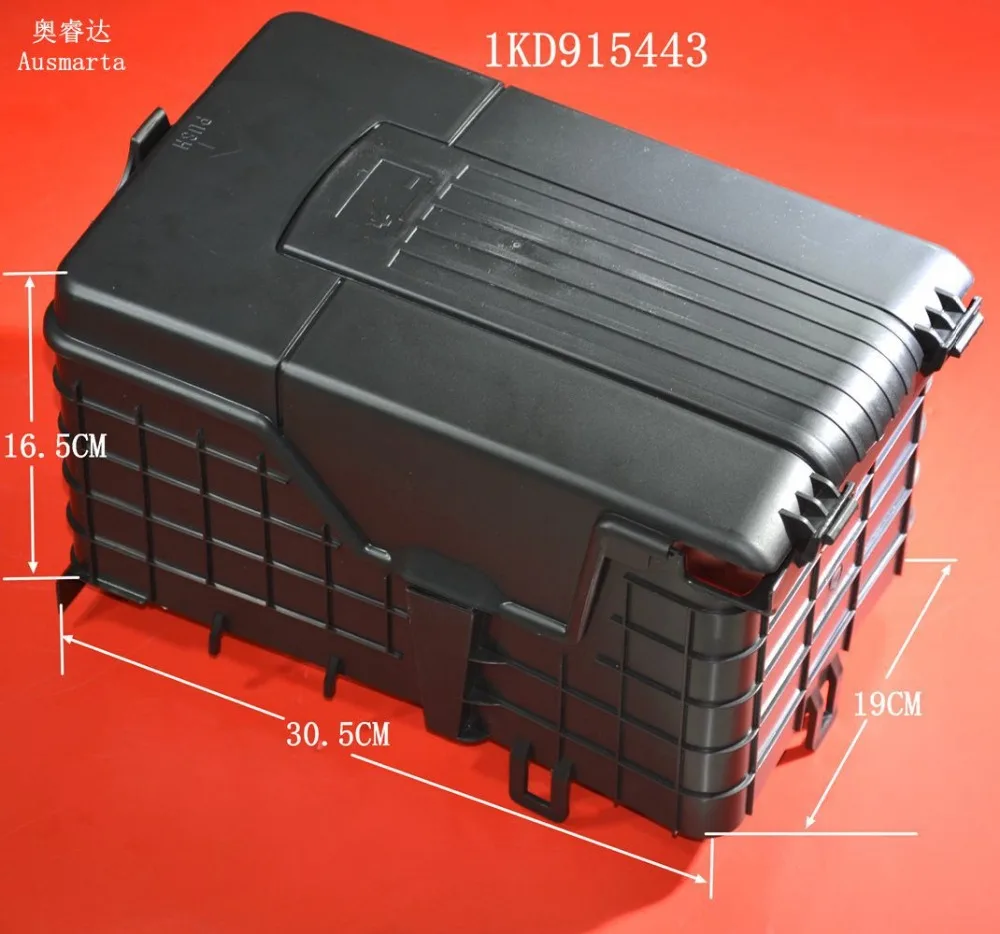 Новый ящик для защиты аккумуляторной батареи Golf MK5 MK6 Passat B6 A3 Q3 S3 1KD915443 1KD 915 443|box for|box