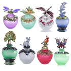 Пустой многоразовый флакон для духов H  D, 40 мл, в стиле ретро, матовая пробка в виде животных, контейнер для ароматов, домашний декор, подарок для женщин (8 видов)