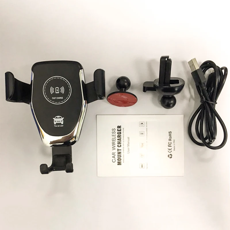 Tancredy USB беспроводное быстрое автомобильное зарядное устройство в мобильном