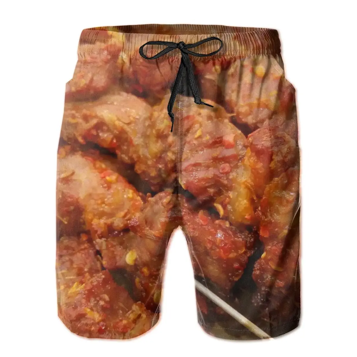 

Beach Breathable Quick Dry Funny running Barbecue Hawaii Pants