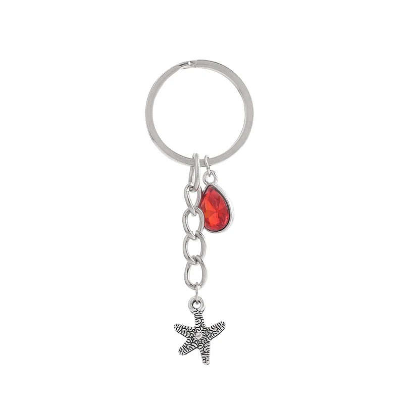 Брелок для ключей в виде морской звезды 25 мм 1 шт.|Брелоки| |