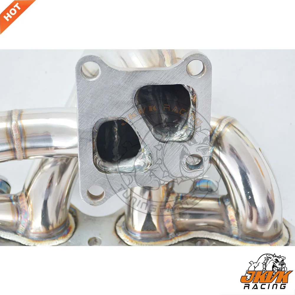 JKVK RACING SS304 одинаковая длина турбо Exhause коллектор для Evolution Evo10 EVO X 4B11 2008-2011
