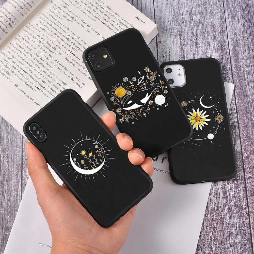 Блестящий Золотой фольгированный Мягкий Черный силиконовый чехол из ТПУ для iPhone