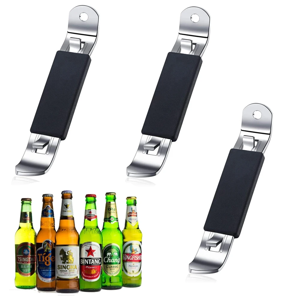 

Magnetic Bottle Openers Can Opener Classic Beer Opener Stainless Steel Small Bottle Opener Can Tapper with Magnet