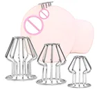 3 размера полый анальный вагинальный расширитель Анальная пробка из нержавеющей стали расширитель анального отверстия стимулятор Фетиш эротические гаджеты секс-шоп