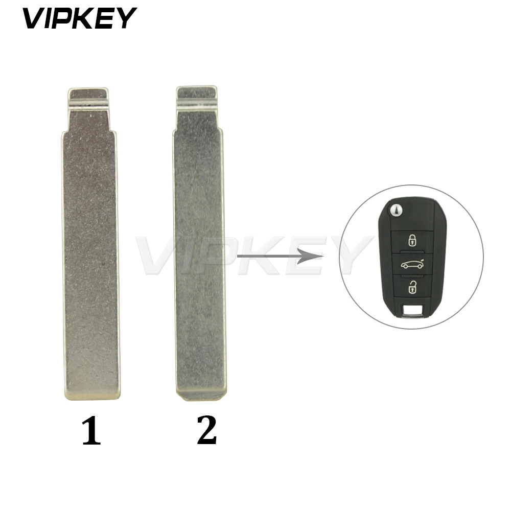 Пульт дистанционного управления 5 шт. для автомобильного ключа Peugeot 508 Citroen C4
