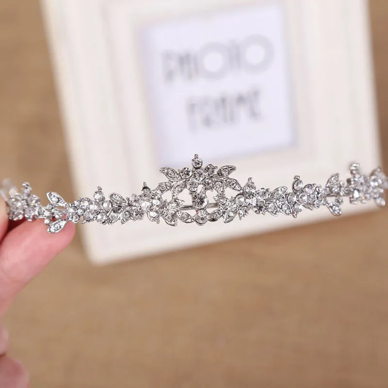 

1Pcs Bridal Wedding Tiaras Headbands Pearl Crowns Hair Ornaments Headpiece Fashion Party Prom Jewelry Accessories
