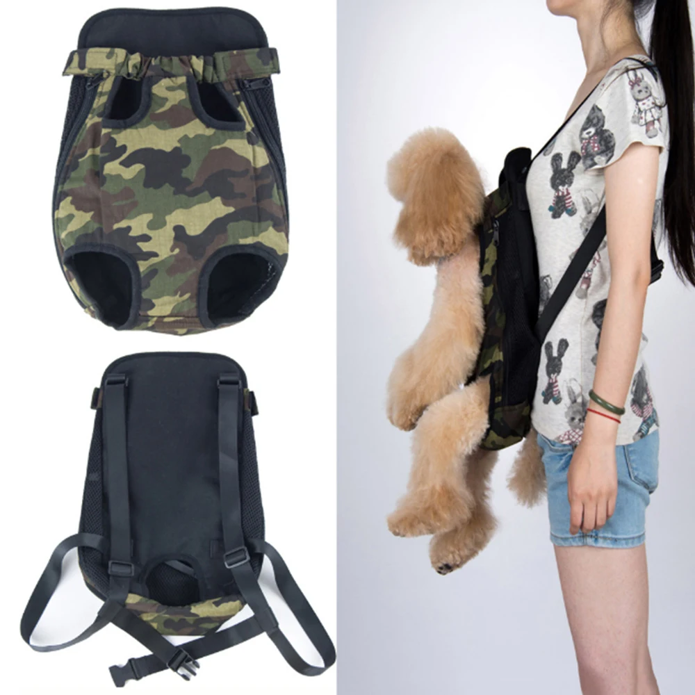 Рюкзак-переноска с камуфляжным принтом открытый Товары для путешествий дышащие