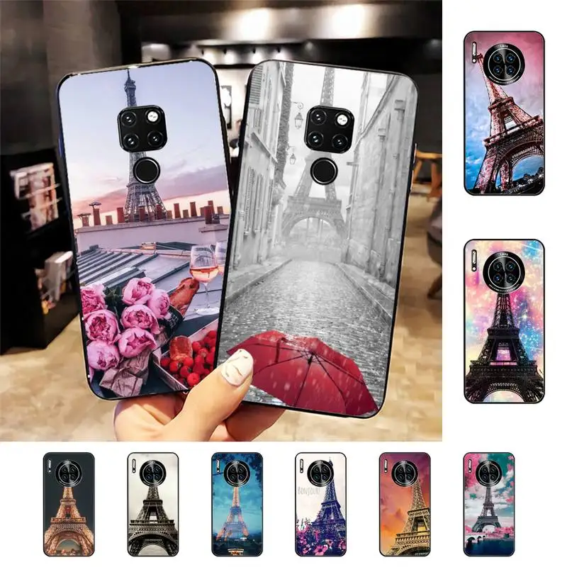 

France Paris the Eiffel Tower Phone Case For Huawei Nova 3I 3E mate 20lite 20Pro 10lite Luxury funda case