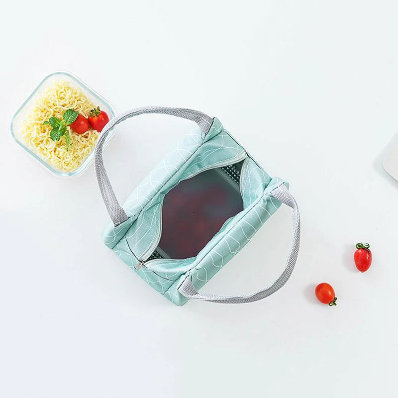 Портативная Милая многоразовая сумка для завтрака Изолированные сумки хранения