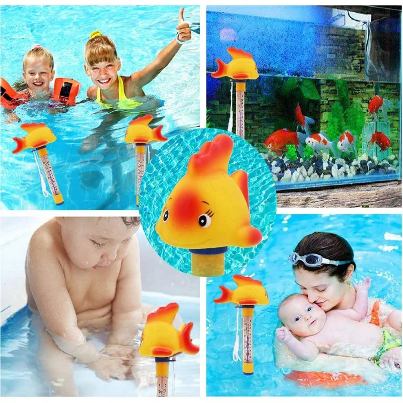 

Hot Floating Swimming Pool Thermometer with String, Pond Water Thermometer for Swimming Pool,Bath, Spa, Hot Tubs, Fish Ponds