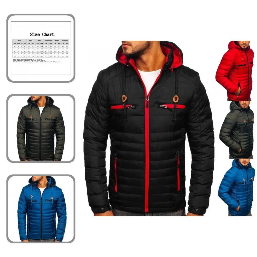 

Clothes Great Casual Male Jacket Thick Men Down Coat Smooth for Skiing