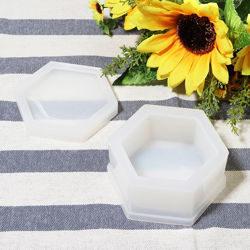 1 шт. Новые прозрачные силиконовые шестигранные ювелирные изделия ожерелье