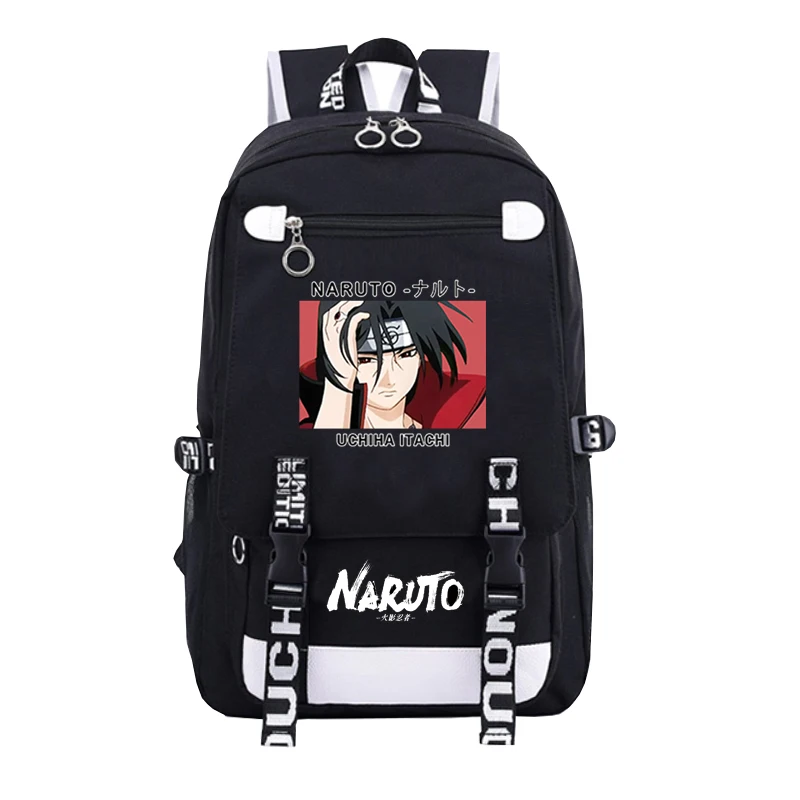 XM V Аниме Рюкзак Наруто школьные сумки для подростков Bookbag Akatsuki Itachi Sharingan Косплей сумки на плечо для ноутбука рюкзак для путешествий - Цвет: XM V