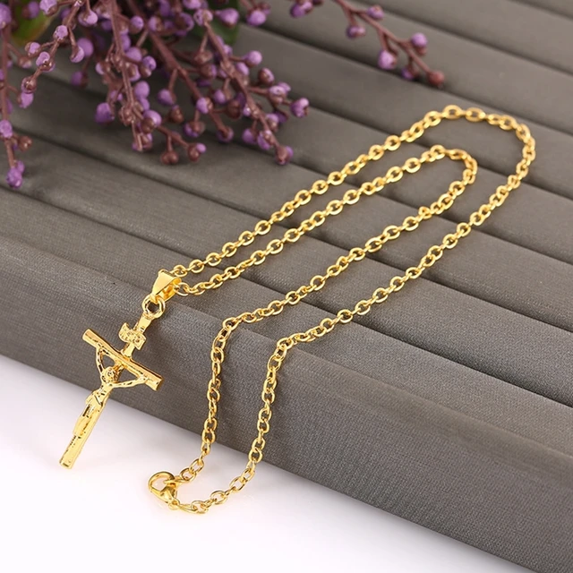 Crucifix Pendant Necklace 5