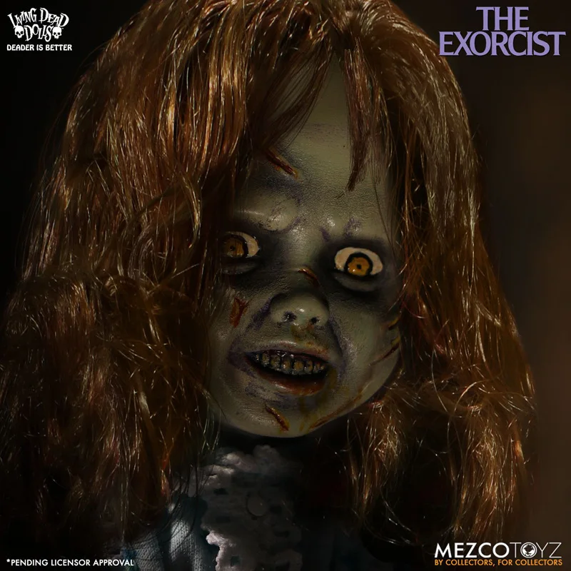 

Movie Figurine Horror Living Dead Dolls Presents The Exorcist Terror Doll Action Figures PVC MEZCO TOYZ Collection Model Toys