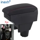 Подлокотник для Dacia Duster, модернизация интерьера, коробка для хранения деталей, простая установка, автомобильный подлокотник, автомобильные аксессуары, USB