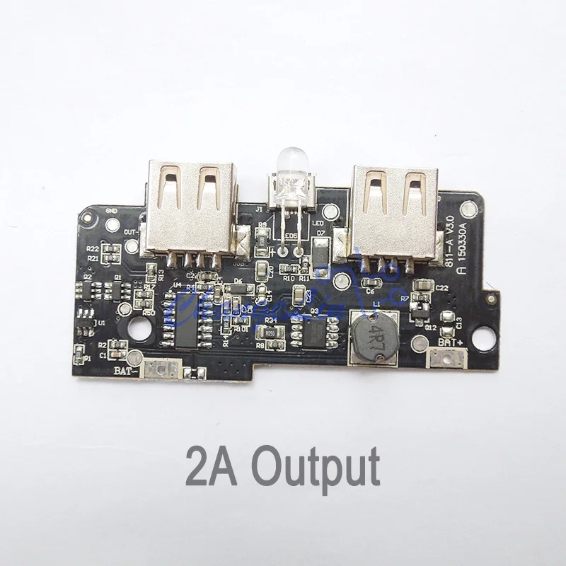 6 S/4S 18650 PCB Мобильный Внешний аккумулятор модуль зарядное устройство чехол материнская плата двойной usb порты DIY комплекты гаджеты для ROMOSS