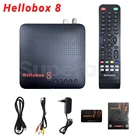 Hellobox 8 Встроенный Wi-Fi DVBPlayer Hellobox8 авто-biss авто-PowerVu WiFi hellobox8 DVB-S2 S2X T2C H.265 HEVC