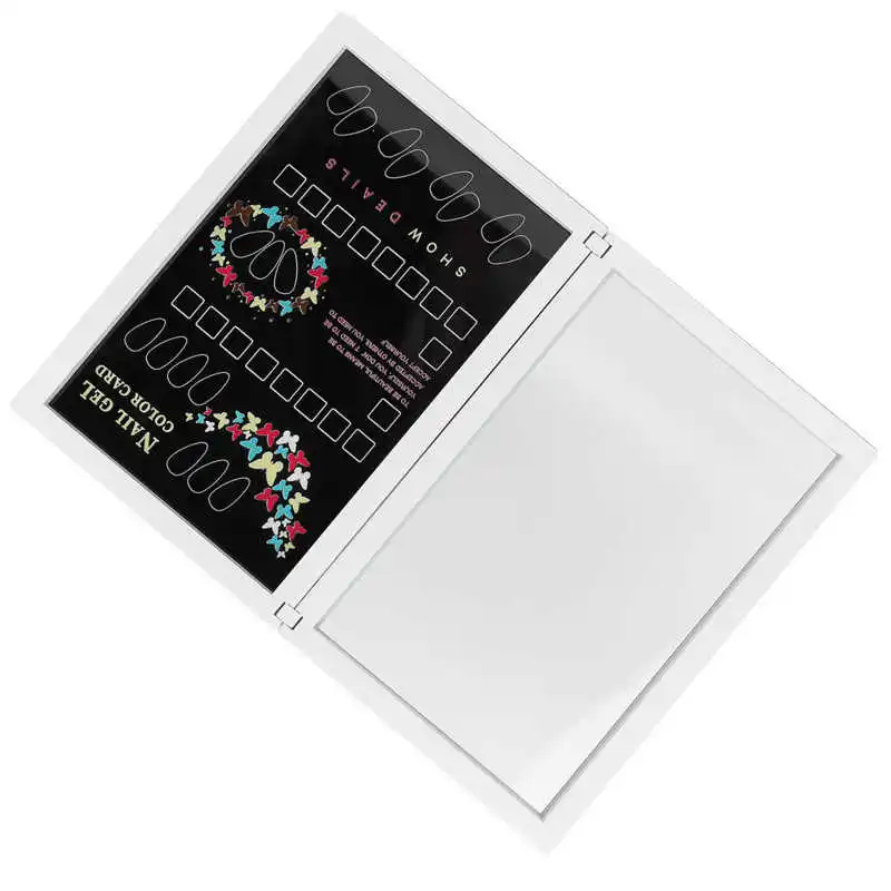 

Nail Color Card Book 36 Colors Professional Nail Gel Polish Color Card Book Nail Tip Design Display Board Chart