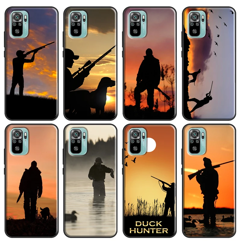 Bird Duck Hunting Sunset For Xiaomi Redmi Note 9 8 Pro 8T 9S 7 6 K40 10 Pro Case For Redmi 9A 8A 7A 9T 9C 9 Coque