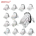 Аксессуары для детских колясок муслиновое одеяло для автомобильных сидений, Солнцезащитная корзина тележка для защиты от солнца