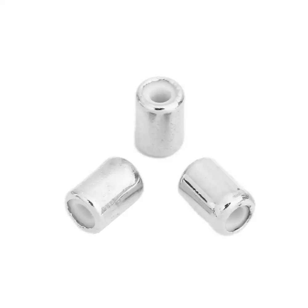 8 сезонов модные медные бусины металлические цилиндрические ювелирные изделия