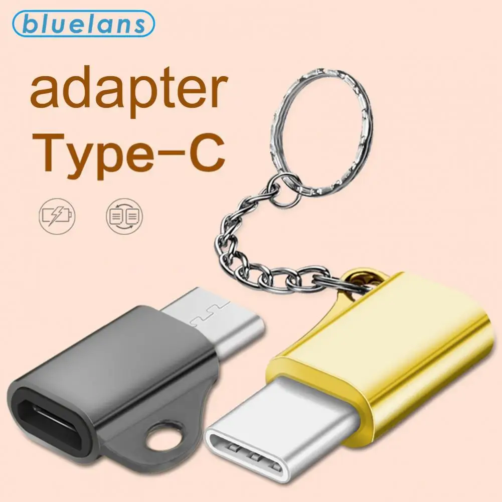 

Высокоскоростной адаптер OTG для передачи данных Micro USB-Type C из алюминиевого сплава для компьютера Android телефона U-диск мини-адаптер