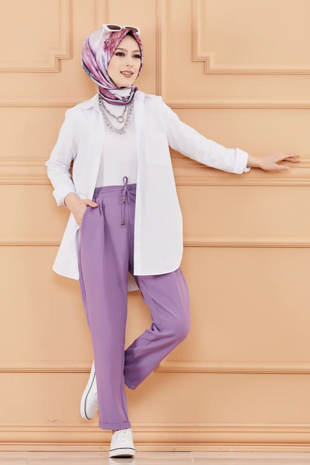TUGBA Pants Modest Clothing Muslim Women Long Muslim Modest Fashion Turkish Women Clothing Islamic Clothing