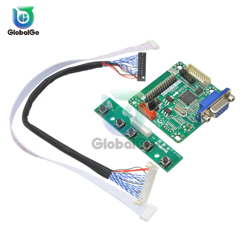 Универсальный LVDS ЖК-монитор MT6820 MT6820-B дюйма HD-экран плата контроллера для 10-42
